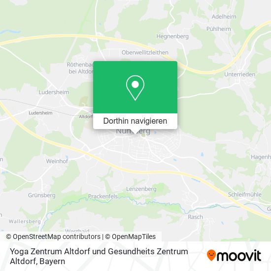 Yoga Zentrum Altdorf und Gesundheits Zentrum Altdorf Karte