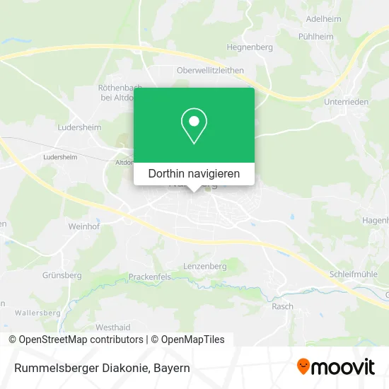 Rummelsberger Diakonie Karte