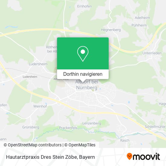 Hautarztpraxis Dres Stein Zöbe Karte
