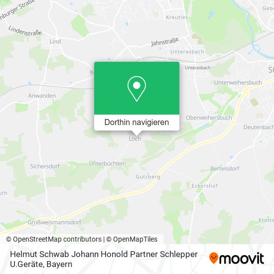 Helmut Schwab Johann Honold Partner Schlepper U.Geräte Karte