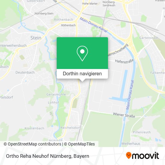 Ortho Reha Neuhof Nürnberg Karte