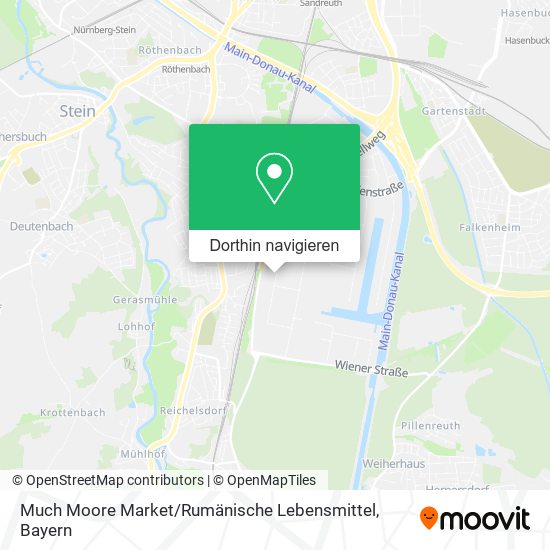 Much Moore Market / Rumänische Lebensmittel Karte