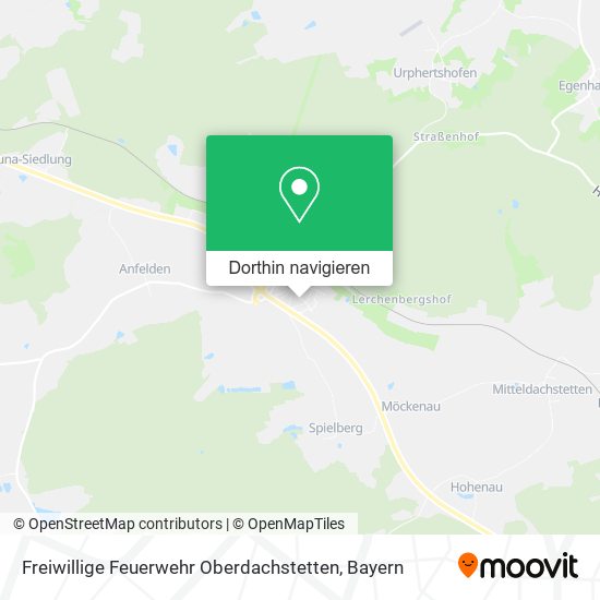 Freiwillige Feuerwehr Oberdachstetten Karte