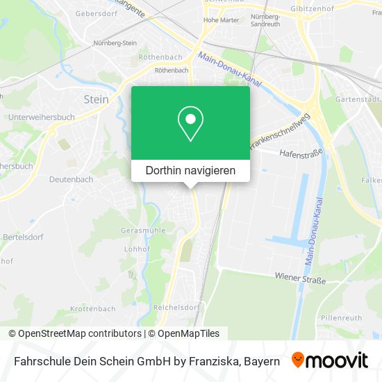 Fahrschule Dein Schein GmbH by Franziska Karte