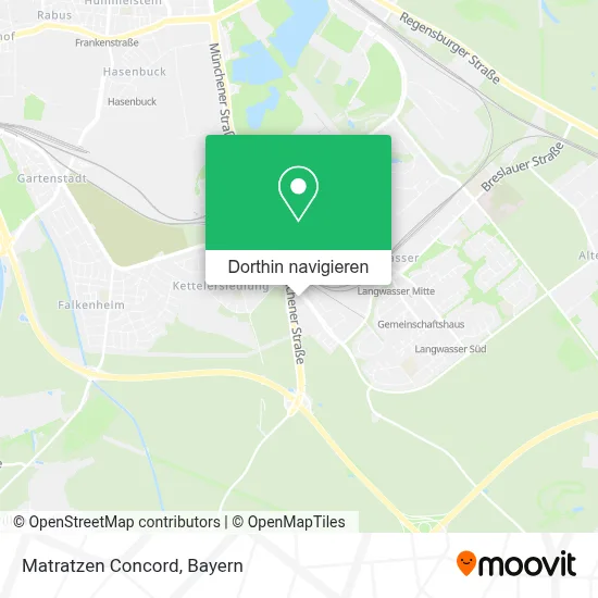 Matratzen Concord Karte