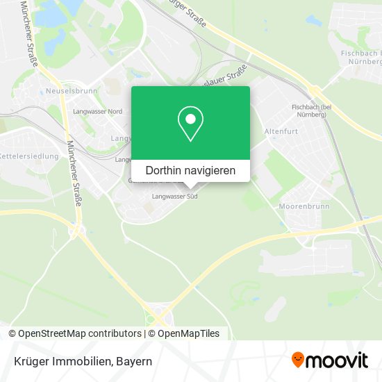 Krüger Immobilien Karte