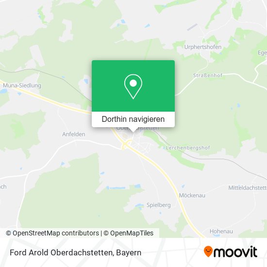 Ford Arold Oberdachstetten Karte