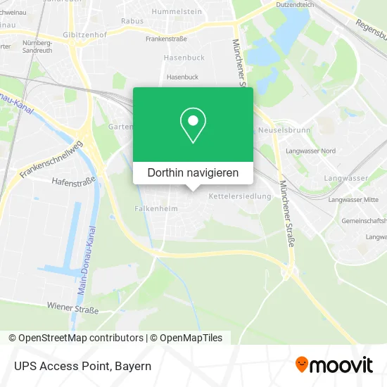 UPS Access Point Karte