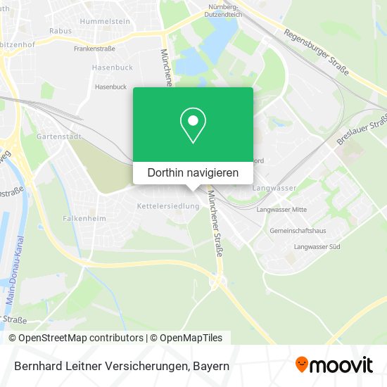 Bernhard Leitner Versicherungen Karte