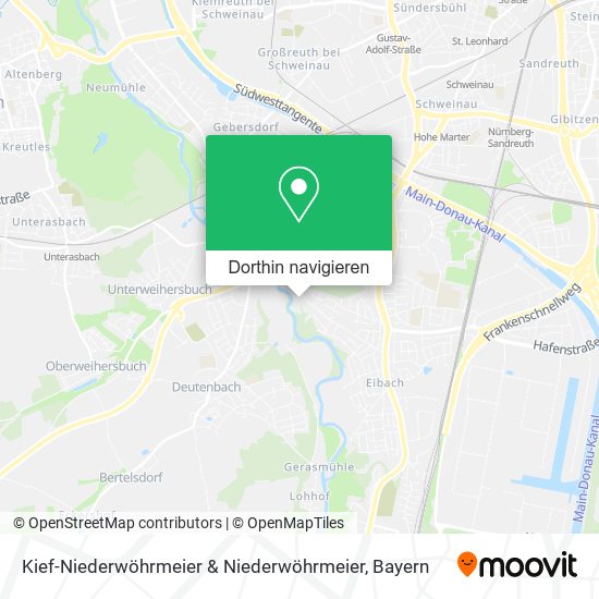 Kief-Niederwöhrmeier & Niederwöhrmeier Karte