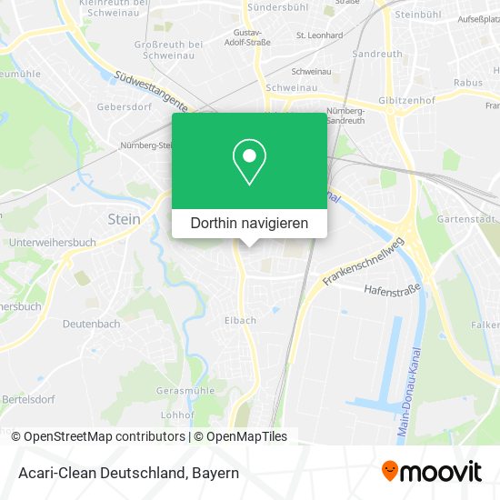 Acari-Clean Deutschland Karte
