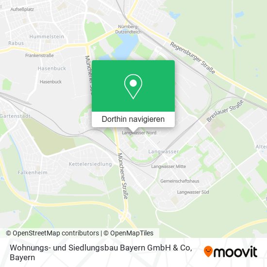 Wohnungs- und Siedlungsbau Bayern GmbH & Co Karte