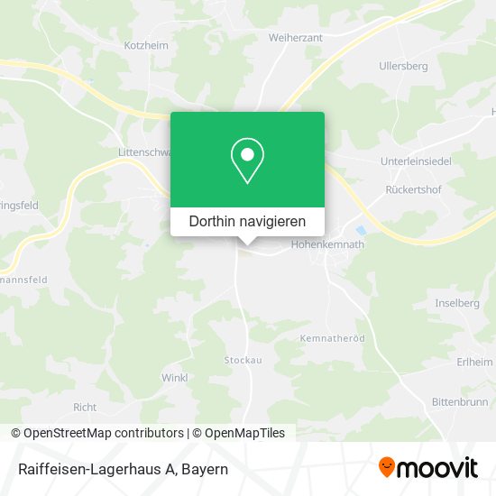 Raiffeisen-Lagerhaus A Karte