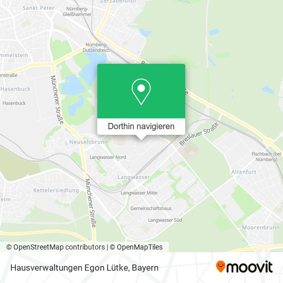 Hausverwaltungen Egon Lütke Karte