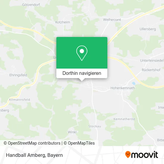 Handball Amberg Karte