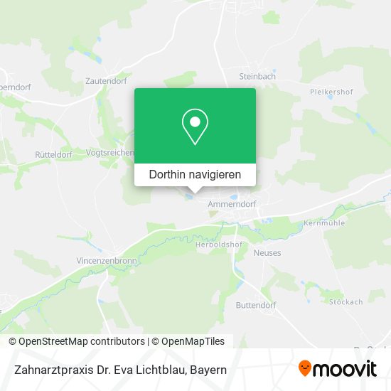 Zahnarztpraxis Dr. Eva Lichtblau Karte
