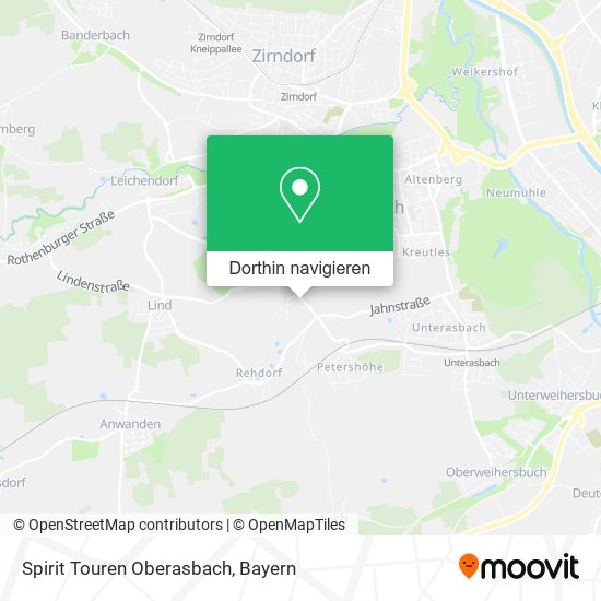 Spirit Touren Oberasbach Karte