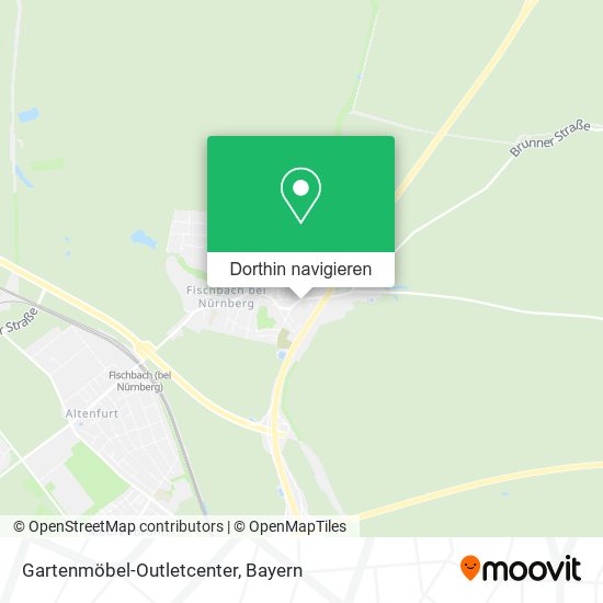 Gartenmöbel-Outletcenter Karte