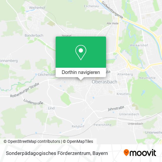 Sonderpädagogisches Förderzentrum Karte