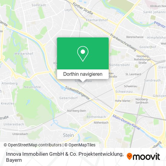 Innova Immobilien GmbH & Co. Projektentwicklung Karte