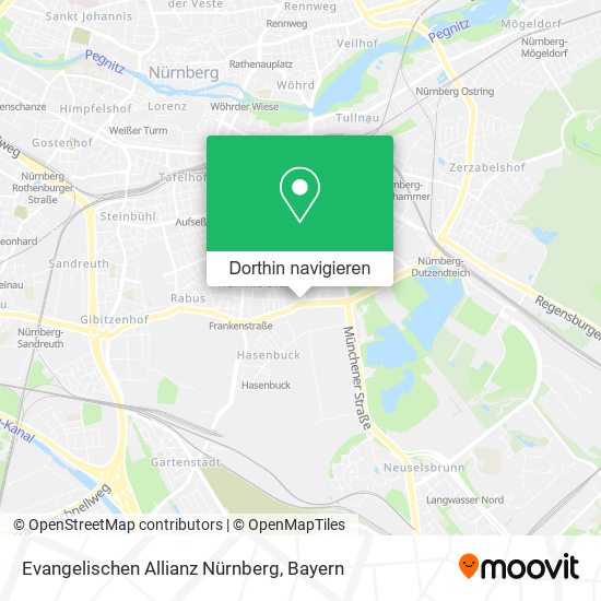 Evangelischen Allianz Nürnberg Karte