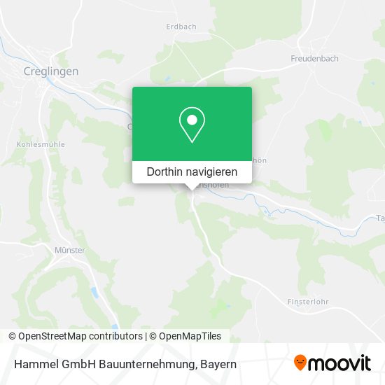 Hammel GmbH Bauunternehmung Karte