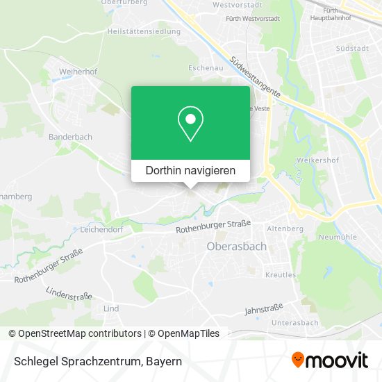 Schlegel Sprachzentrum Karte