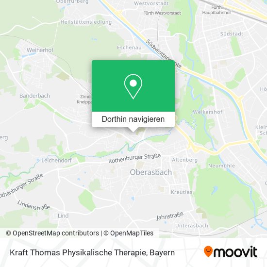 Kraft Thomas Physikalische Therapie Karte