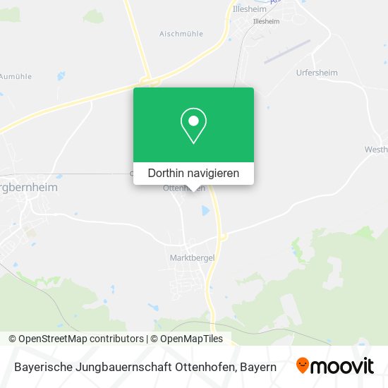 Bayerische Jungbauernschaft Ottenhofen Karte