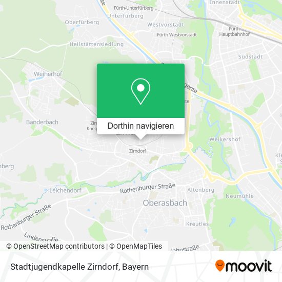 Stadtjugendkapelle Zirndorf Karte