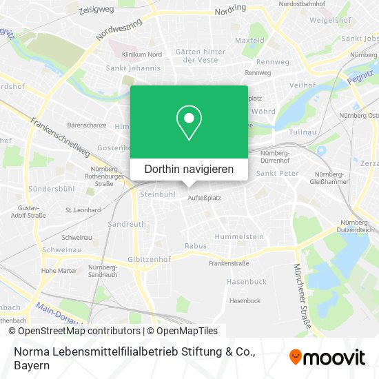 Norma Lebensmittelfilialbetrieb Stiftung & Co. Karte