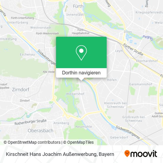 Kirschneit Hans Joachim Außenwerbung Karte