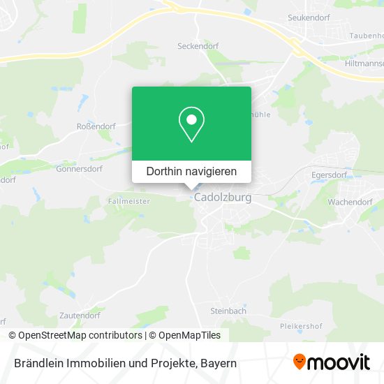 Brändlein Immobilien und Projekte Karte