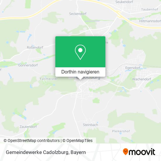 Gemeindewerke Cadolzburg Karte