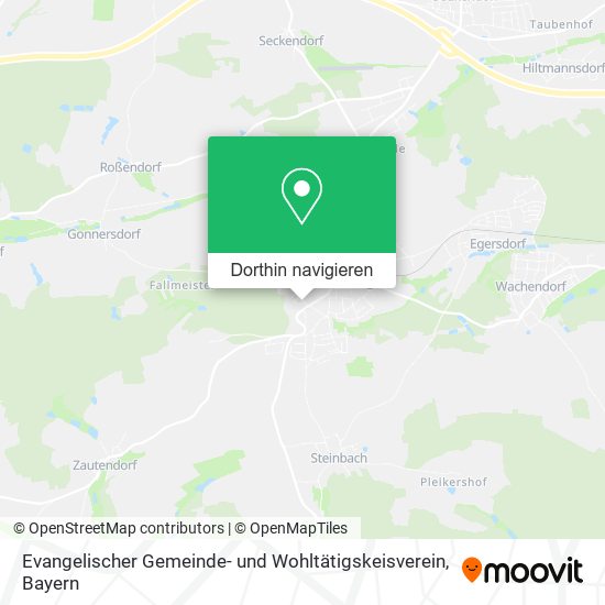 Evangelischer Gemeinde- und Wohltätigskeisverein Karte