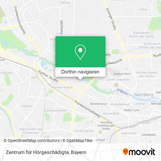 Zentrum für Hörgeschädigte Karte