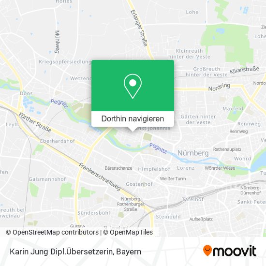 Karin Jung Dipl.Übersetzerin Karte