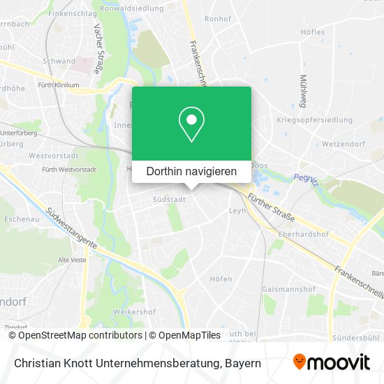 Christian Knott Unternehmensberatung Karte