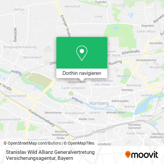 Stanislav Wild Allianz Generalvertretung Versicherungsagentur Karte