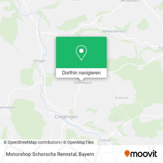 Motorshop Schorschs Rennstal Karte