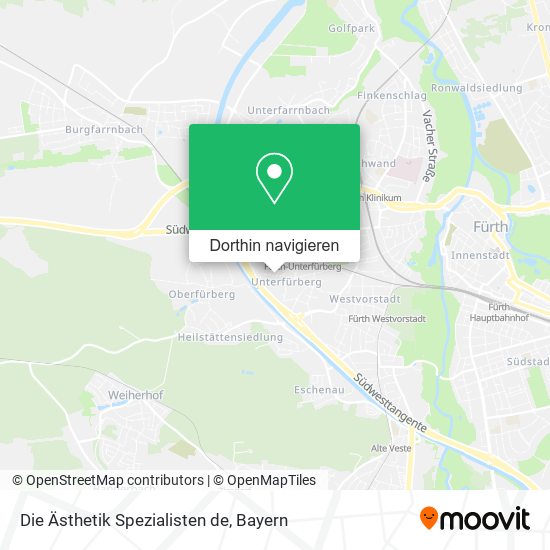 Die Ästhetik Spezialisten de Karte