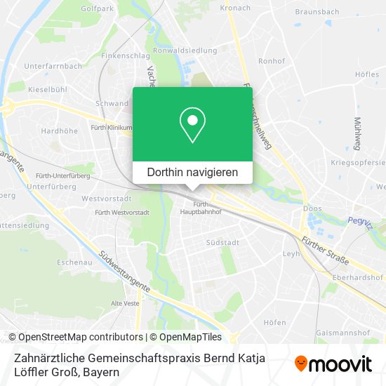 Zahnärztliche Gemeinschaftspraxis Bernd Katja Löffler Groß Karte