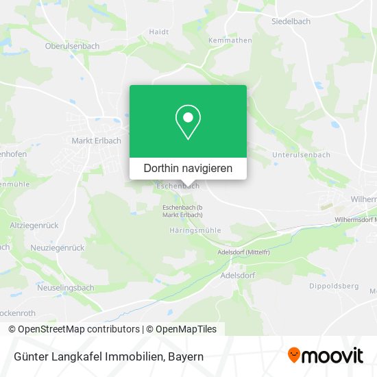 Günter Langkafel Immobilien Karte