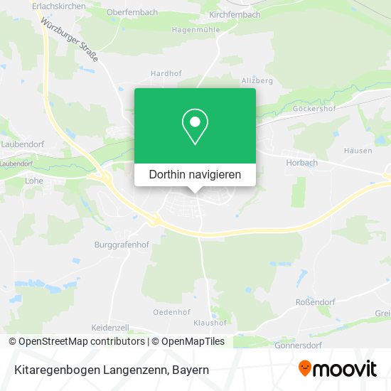 Kitaregenbogen Langenzenn Karte