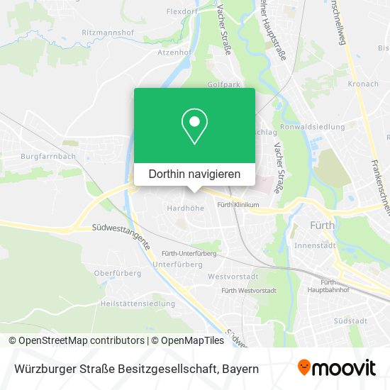 Würzburger Straße Besitzgesellschaft Karte