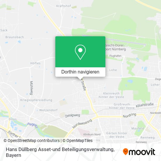Hans Düllberg Asset-und Beteiligungsverwaltung Karte
