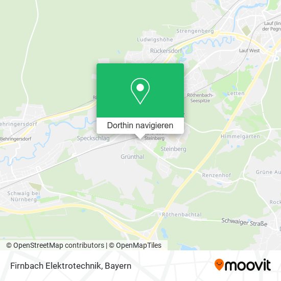 Firnbach Elektrotechnik Karte