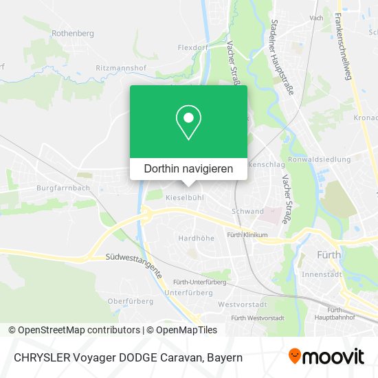 CHRYSLER Voyager DODGE Caravan Karte