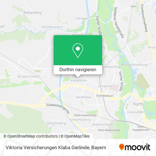 Viktoria Versicherungen Klaba Gerlinde Karte