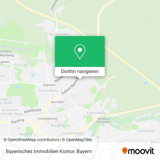 Bayerisches Immobilien Kontor Karte